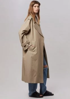 3.another Abril Trench - Sand CLOTHING