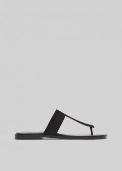 A.Emery X Matteau Rhodes Sandal - Black Suede