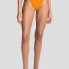 CLOTHING Aexae Triangle High Cut Swimsuit Bottoms - Orange
