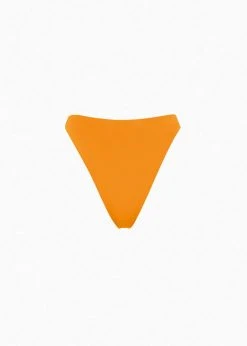 CLOTHING Aexae Triangle High Cut Swimsuit Bottoms - Orange
