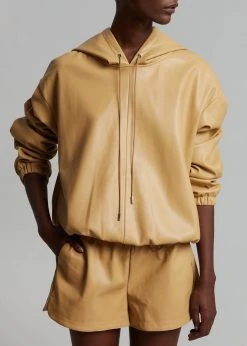 The Frankie Shop CLOTHING Agata Gym Shorts - Butter 16 The Frankie Shop CLOTHING Agata Gym Shorts - Butter