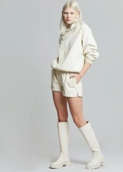 The Frankie Shop Agata Hoodie - Milk