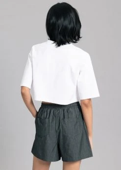 The Frankie Shop Agnes Shorts - Dark Grey