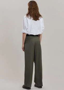 Brick Lane Ainsley Pants - Olive CLOTHING