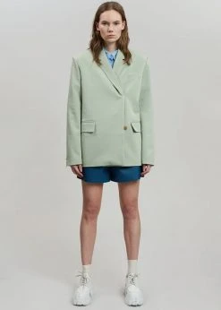 Mumu Amarit Blazer - Sage CLOTHING
