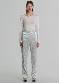 CLOTHING Amomento Asymmetric T-Shirt - White