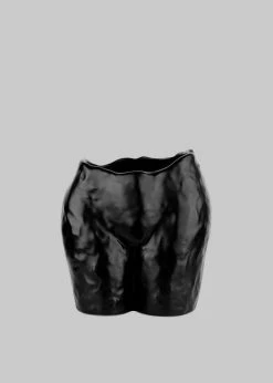 Anissa Kermiche Popotin Ceramic Pot - Black