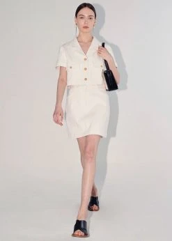 Blossom CLOTHING Anna Cropped Blazer - Cream