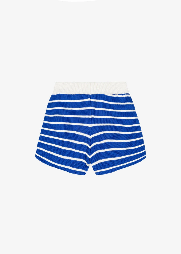 The Plan CLOTHING Aqua Knit Short - Navy Stripe 12 The Plan CLOTHING Aqua Knit Short - Navy Stripe