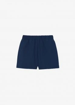 The Frankie Shop Archer Gym Shorts - Navy