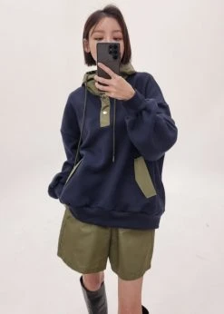 The Frankie Shop Archer Gym Shorts - Olive CLOTHING