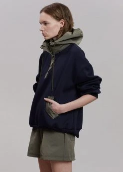 The Frankie Shop Archer Gym Shorts - Olive CLOTHING