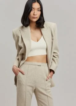 The Frankie Shop CLOTHING Ariose Bralette - Cream