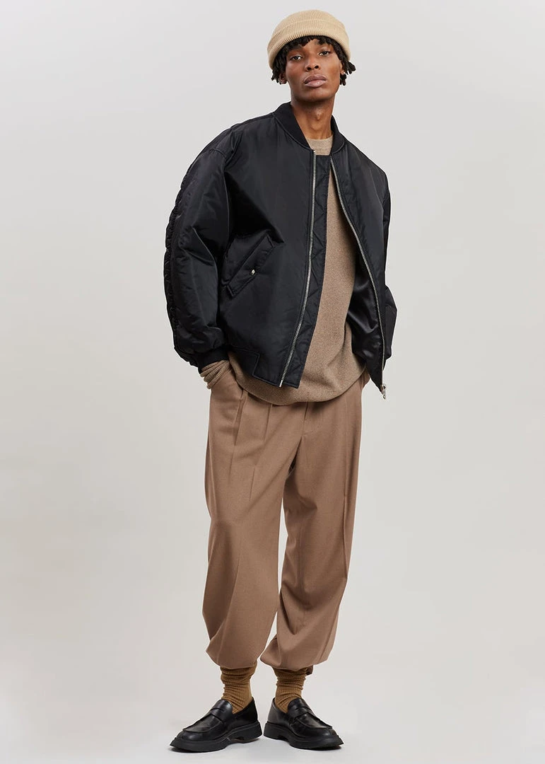 The Frankie Shop CLOTHING Astra Bomber Jacket - Black 5 The Frankie Shop CLOTHING Astra Bomber Jacket - Black