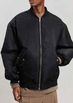 The Frankie Shop CLOTHING Astra Bomber Jacket - Black 15 The Frankie Shop CLOTHING Astra Bomber Jacket - Black