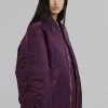 The Frankie Shop CLOTHING Astra Bomber Jacket - Royal Purple