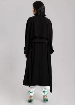 Blossom CLOTHING Avery Trench Coat - Black