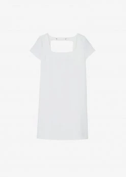 The Frankie Shop Bardot Mini Dress - White