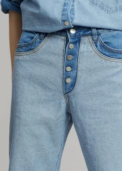 Agit CLOTHING Bay Reverse Jeans - Worn Wash