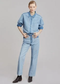 Agit CLOTHING Bay Reverse Shirt - Worn Wash