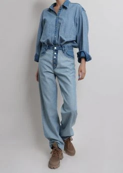 Agit CLOTHING Bay Reverse Shirt - Worn Wash