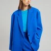 The Frankie Shop CLOTHING Bea Blazer - Cobalt