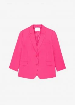 The Frankie Shop CLOTHING Bea Blazer - Fuchsia