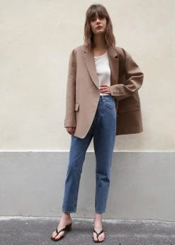 The Frankie Shop Bea Blazer - Latte 16 The Frankie Shop Bea Blazer - Latte