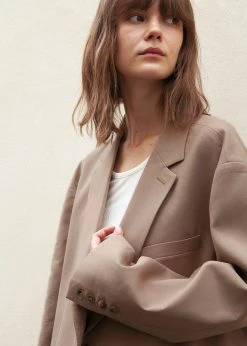The Frankie Shop Bea Blazer - Latte 18 The Frankie Shop Bea Blazer - Latte