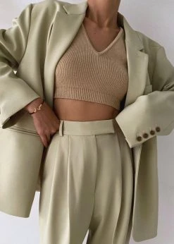 The Frankie Shop CLOTHING Bea Blazer - Melon