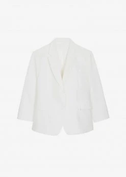 The Frankie Shop CLOTHING Bea Blazer - White