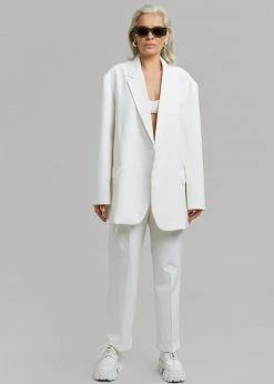 The Frankie Shop CLOTHING Bea Blazer - White