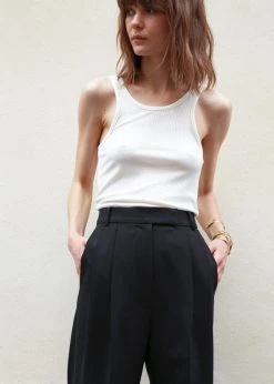 The Frankie Shop CLOTHING Bea Suit Pants - Black 12 The Frankie Shop CLOTHING Bea Suit Pants - Black