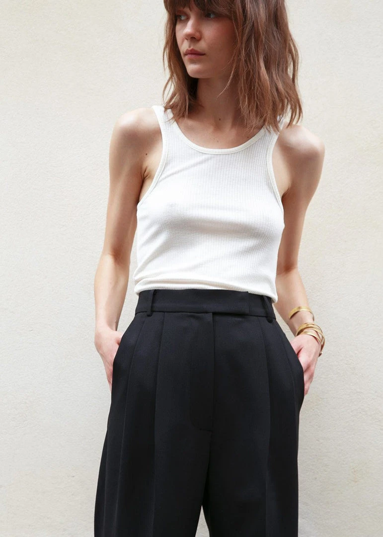 The Frankie Shop CLOTHING Bea Suit Pants - Black 5 The Frankie Shop CLOTHING Bea Suit Pants - Black