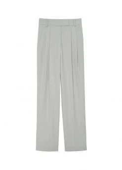 The Frankie Shop Bea Pleated Suit Pants - Grey 15 The Frankie Shop Bea Pleated Suit Pants - Grey