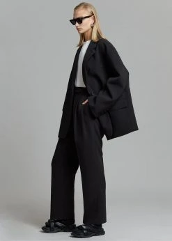 The Frankie Shop CLOTHING Bea Suit Pants - Black 11 The Frankie Shop CLOTHING Bea Suit Pants - Black