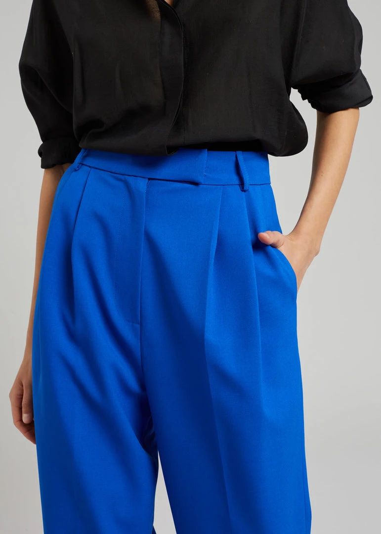 The Frankie Shop Bea Suit Pants - Cobalt 3 The Frankie Shop Bea Suit Pants - Cobalt