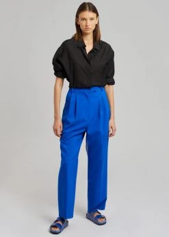 The Frankie Shop Bea Suit Pants - Cobalt 12 The Frankie Shop Bea Suit Pants - Cobalt
