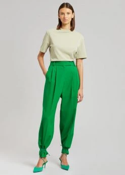 The Frankie Shop CLOTHING Bea Suit Pants - Kelly Green