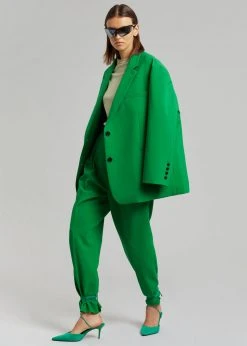 The Frankie Shop CLOTHING Bea Suit Pants - Kelly Green