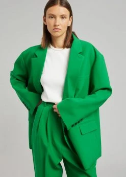 The Frankie Shop CLOTHING Bea Suit Pants - Kelly Green