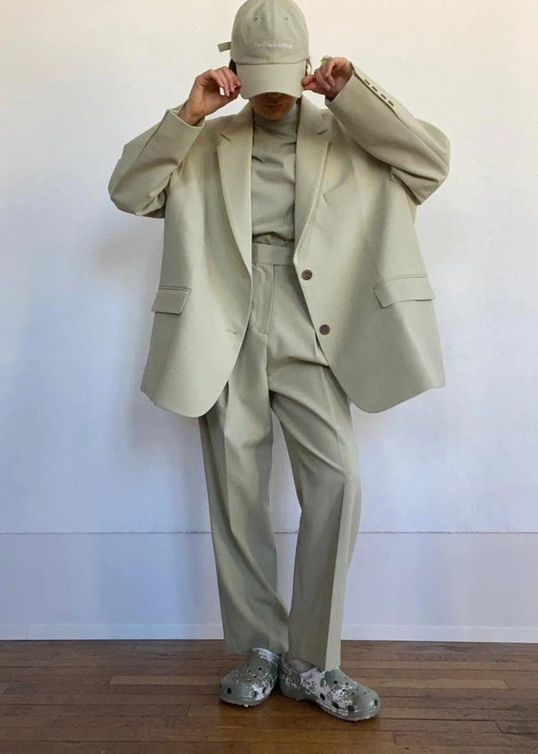 The Frankie Shop Bea Suit Pants - Melon CLOTHING 6 The Frankie Shop Bea Suit Pants - Melon CLOTHING