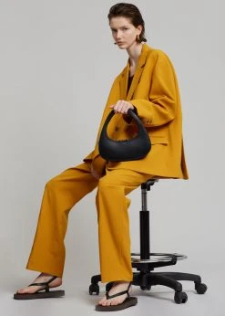 The Frankie Shop CLOTHING Bea Suit Pants - Mustard 15 The Frankie Shop CLOTHING Bea Suit Pants - Mustard