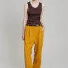 The Frankie Shop CLOTHING Bea Suit Pants - Mustard