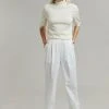The Frankie Shop Bea Suit Pants - White