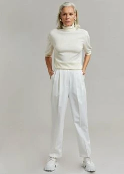 The Frankie Shop Bea Suit Pants - White