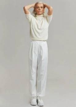 The Frankie Shop Bea Suit Pants - White