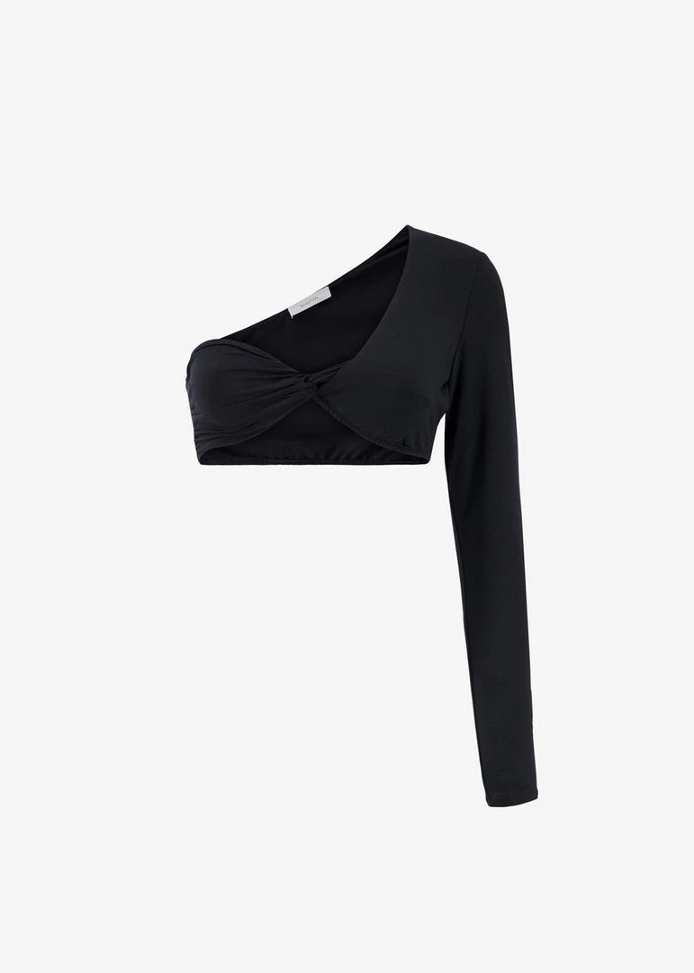 Beaufille Cropped Kuma Blouse - Black CLOTHING 4 Beaufille Cropped Kuma Blouse - Black CLOTHING