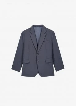 The Frankie Shop Beo Blazer - Charcoal Men