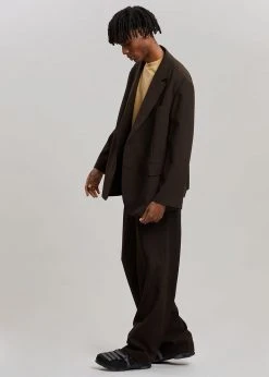 The Frankie Shop Beo Blazer - Dark Espresso Men